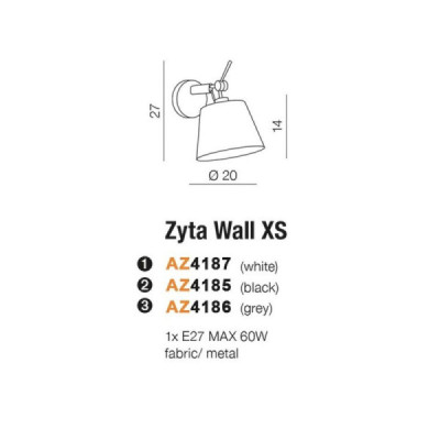 Zyta Wall Xs Go Zago - Azzardo