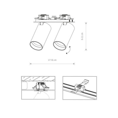 Nowodvorski MONO SURFACE 7745