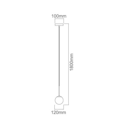 Orlicki Design Bao I Cromo IP44