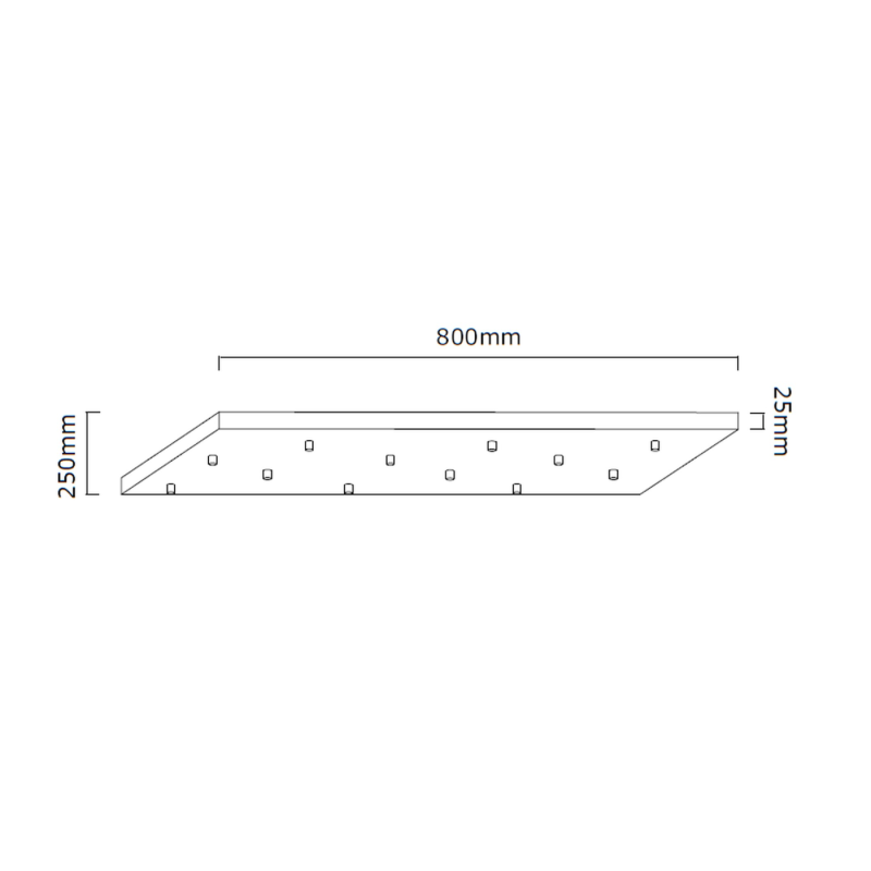 Orlicki Design Ero XII Cromo 80x25