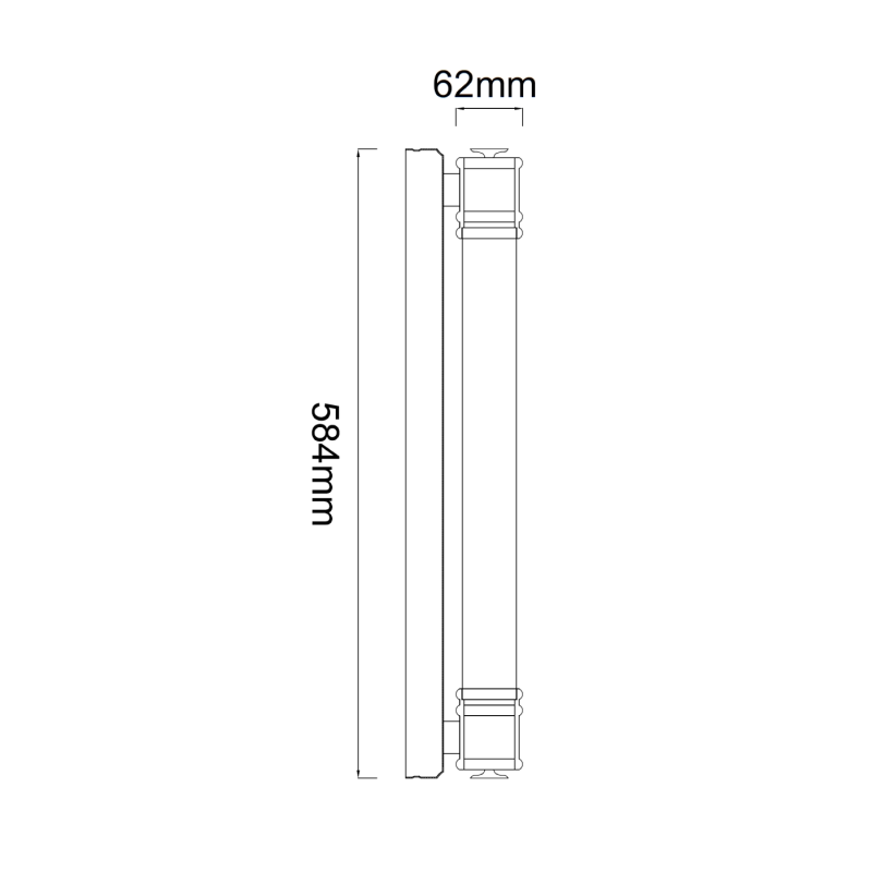 Orlicki Design Omi Parette Cromo 60 IP44