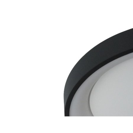 Boxlab Gamma PL 30 CCT - plafon LED biały, czarny