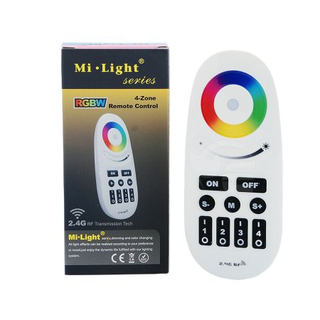 Milight FUT095 - Pilot RGB / RGBW - 4 strefy